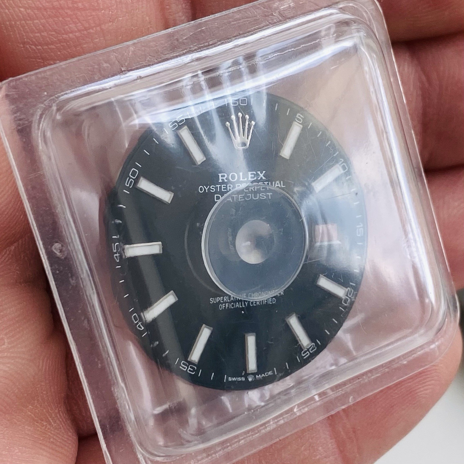 Rolex NOS Black Dial For Datejust 41mm Model Ref 126300 & 126334