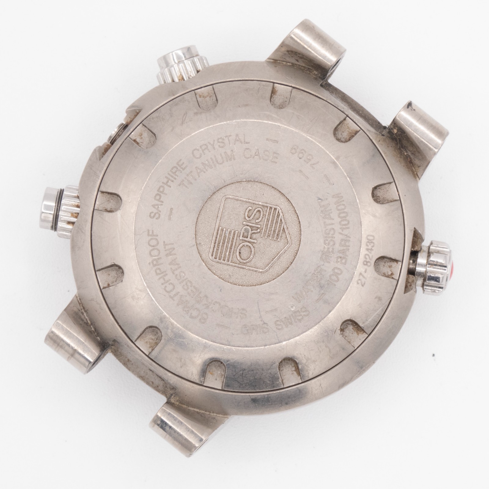 Oris Titan TT1 Ref. 7599 Automatic Chronograph Titanium Wristwatch Case