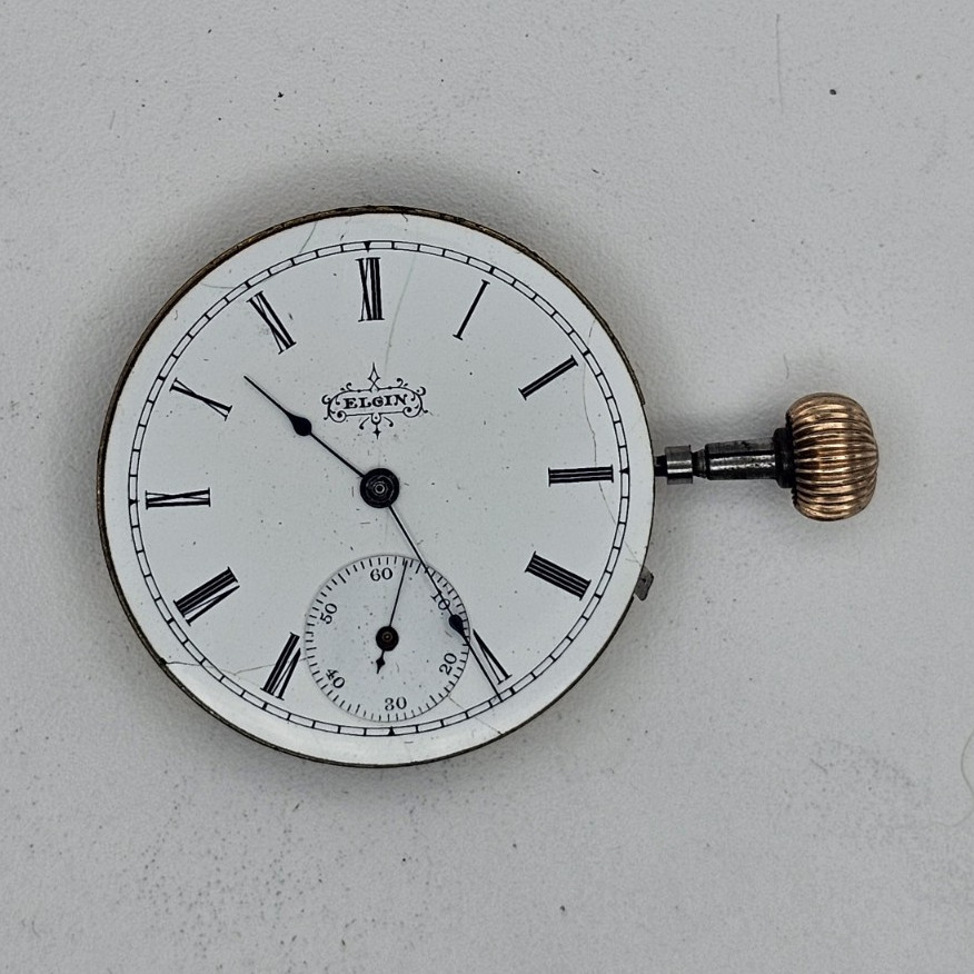 Elgin Grade 118 Model 2 6s 11J Mechanical Manual Pocket Watch Movement 5346317