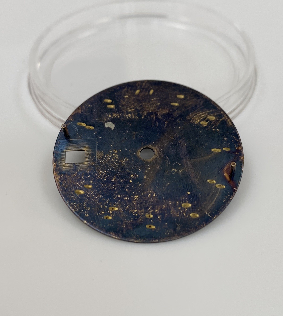 Genuine Tudor Prince Date Rotor 74000N Model Blue/Gold Cal. 2824-2 Dial