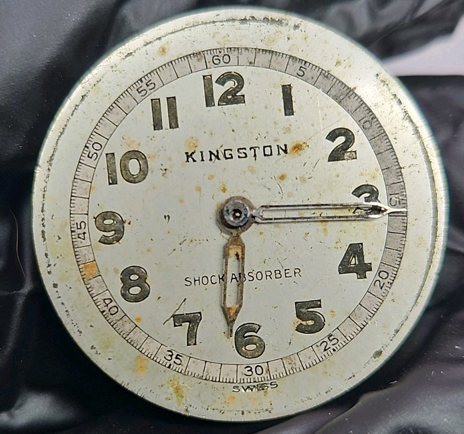 Kingston Crawford 17j Watch Movement Parts/Repair (R4)