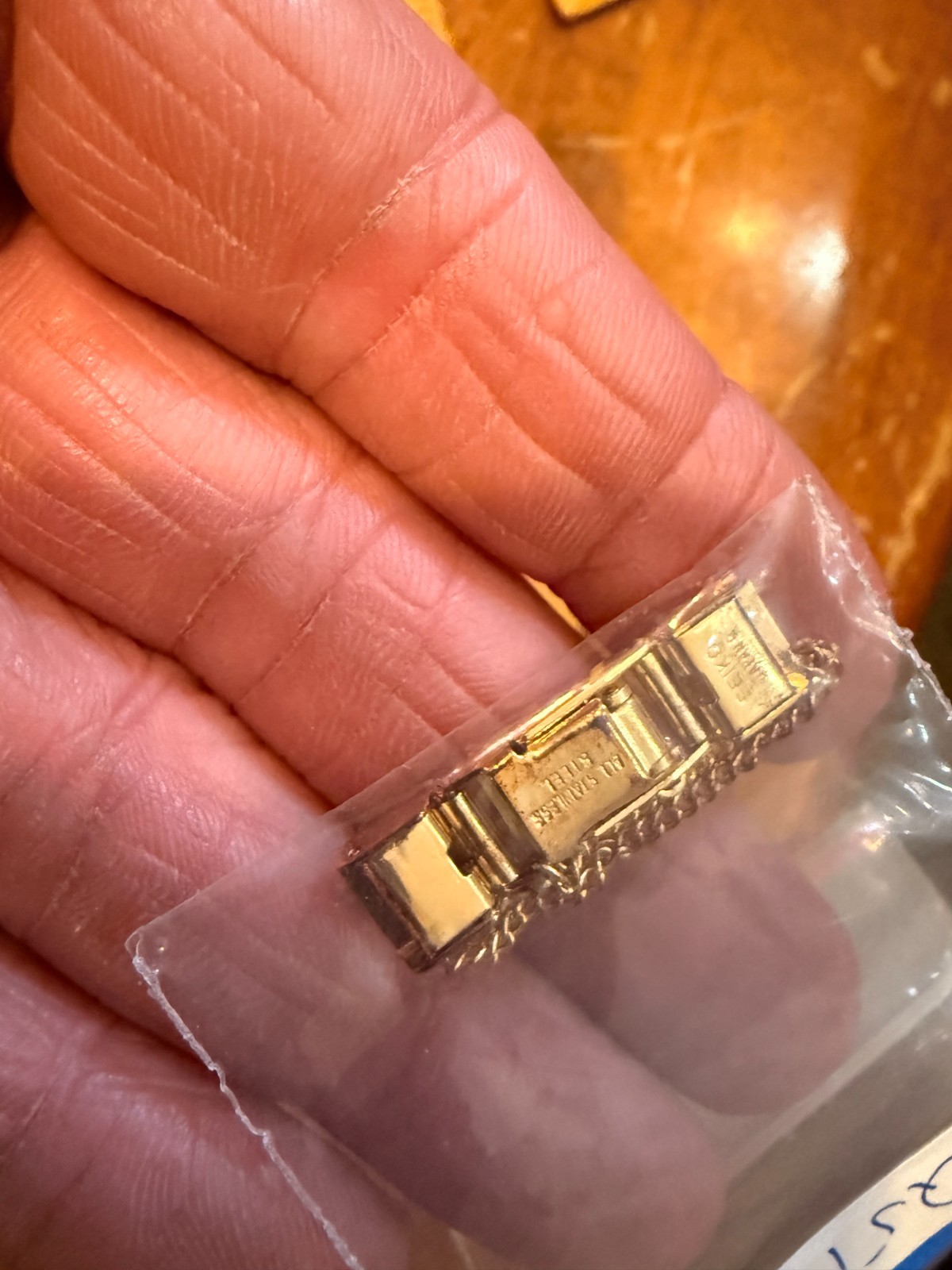 NEW VTG 80’s 1990’s Ladies Seiko Watch Clasp Link Gold 8.10mm Chain Q # Q511YCL