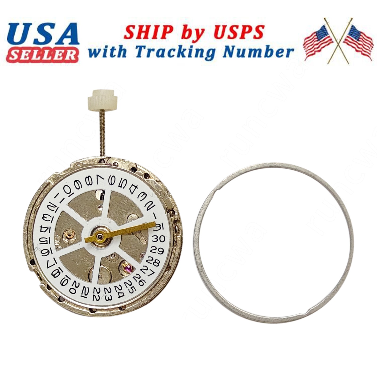 New Durable Automatic Date Watch Movement Position Replacement Parts For DG-2813