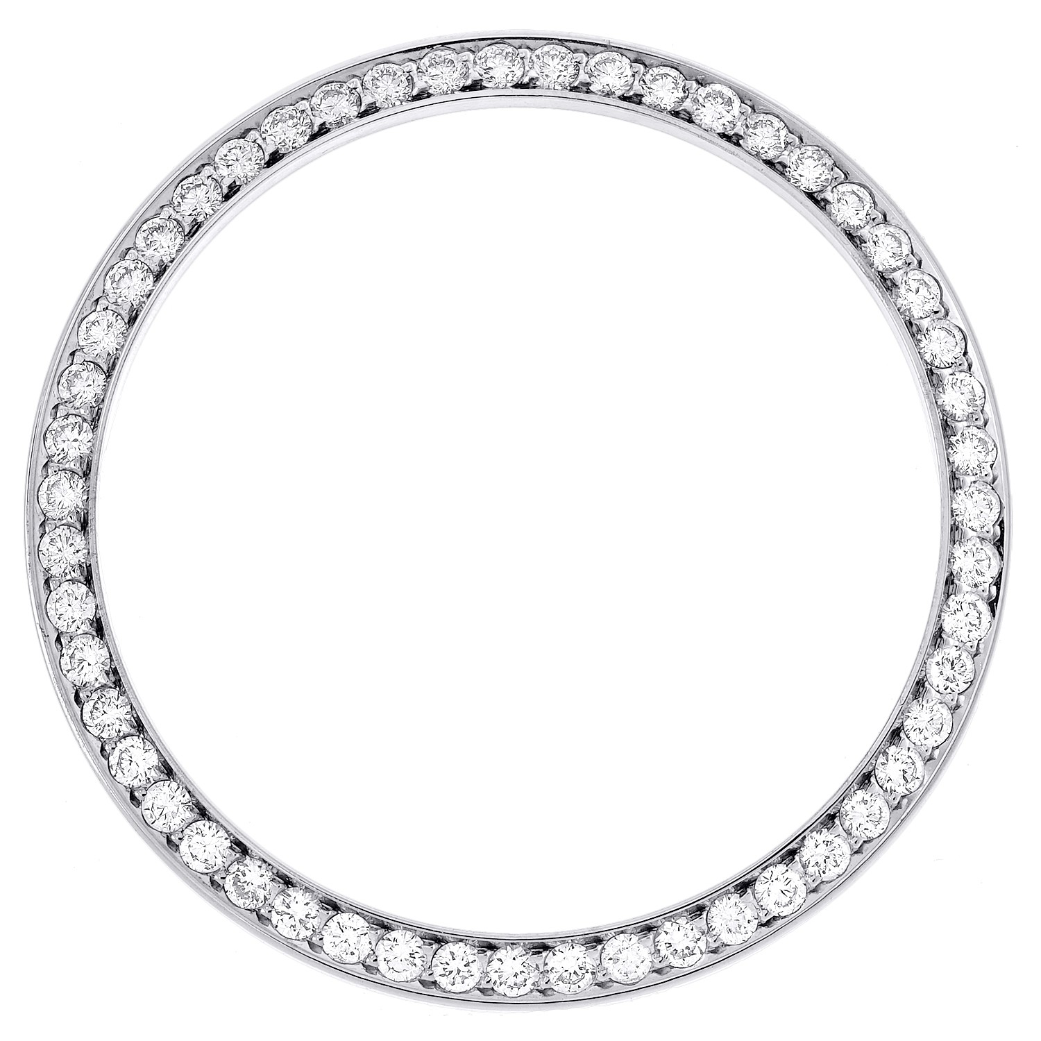 Custom Lab Grown Diamond Bezel Fits Rolex DateJust 36mm Watch Bead Set 1.30 CT.