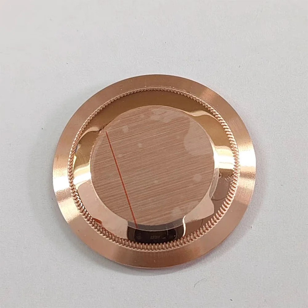Stainless Steel Case Back Cover Bottom Watch Mod Parts For 40mm SUB & 39mm Case