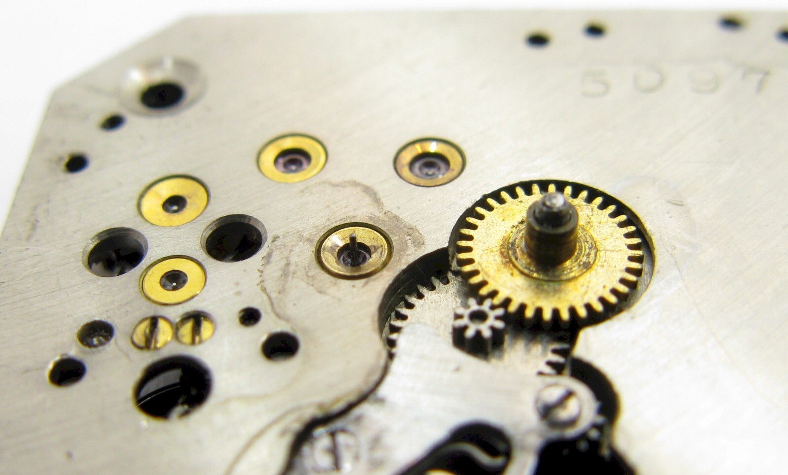 Hamilton 401 rectangle wrist watch movement 19 jewels adj. FOR PARTS …