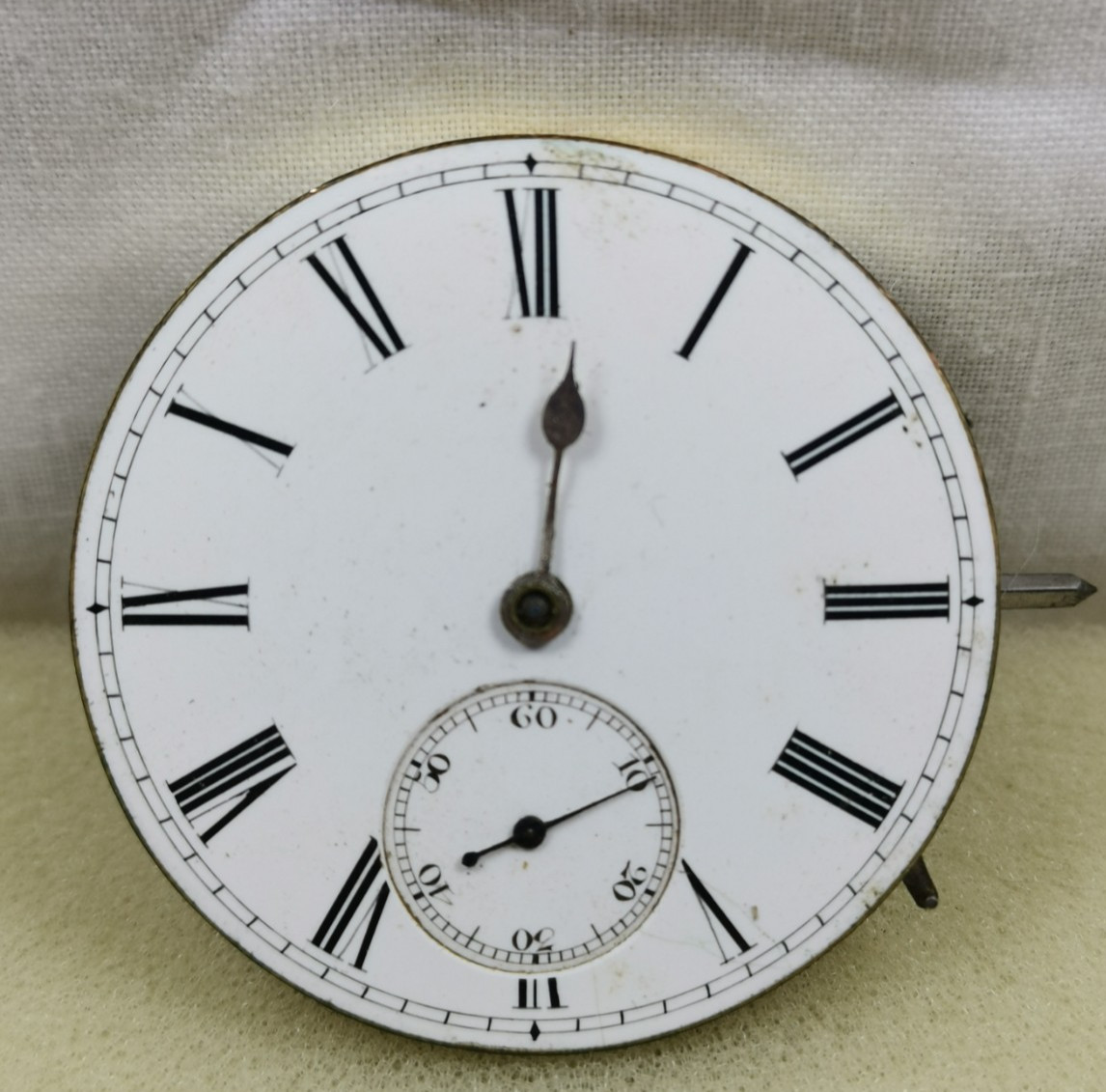 W. Ehrhardt Watch Company London Pocket Watch Movement 41.3 mm Parts/ Repair!