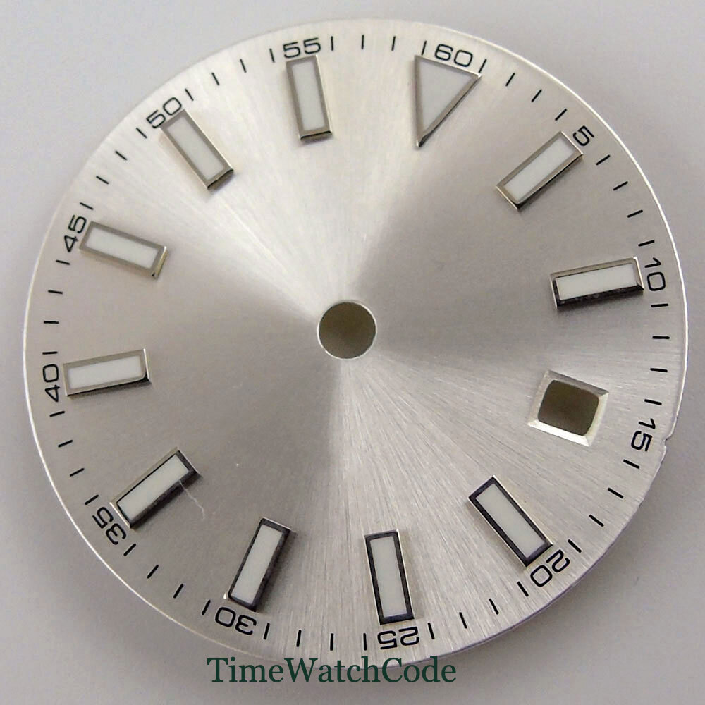 Sterile White Watch Dial 29mm Fit Miyota8215 821A DG2813 ST1612 ETA2824 PT5000