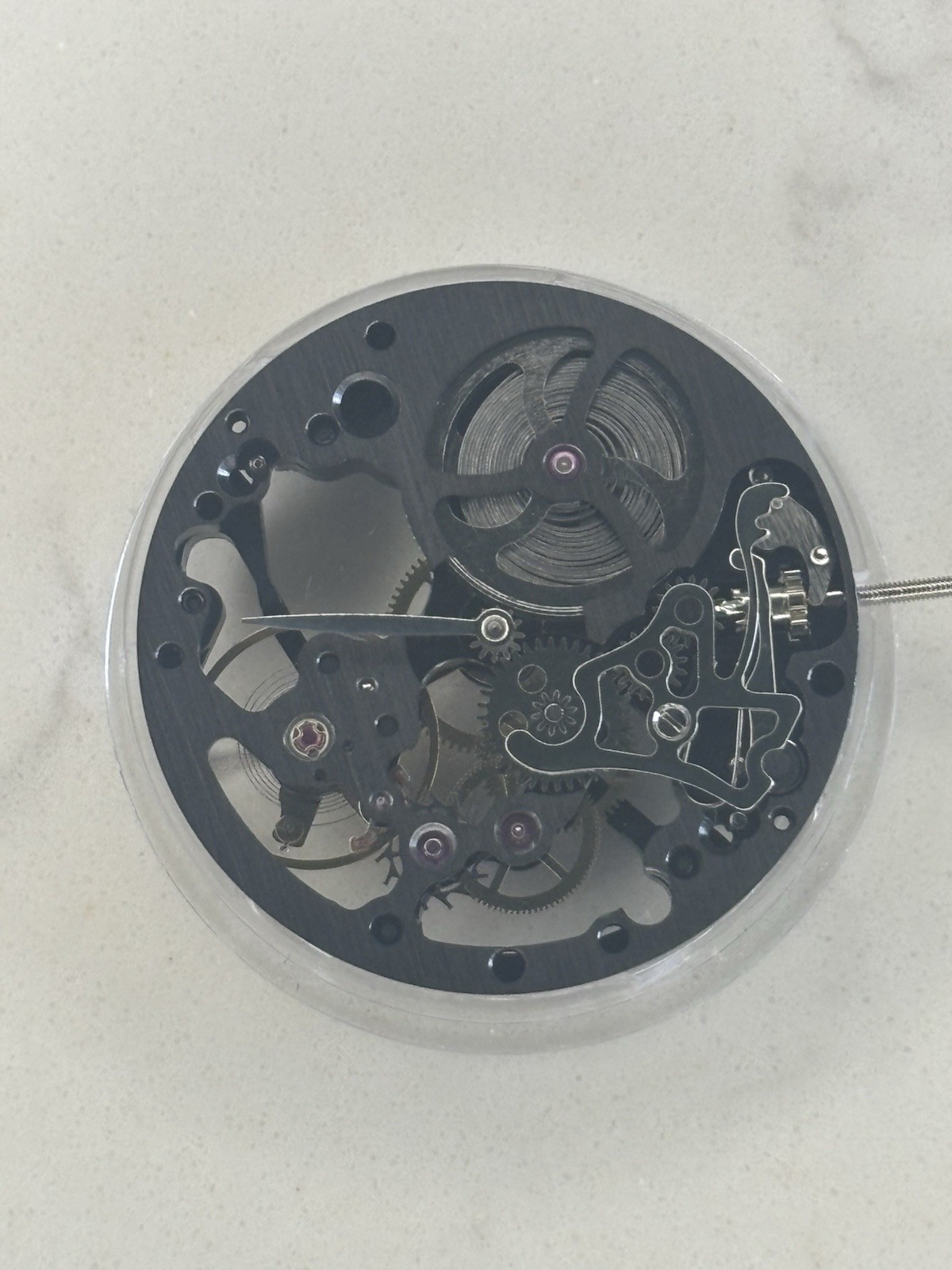 Skeleton Movement Hollow Manual Hand Winding Repair Fit For st3620k For ETA 6498