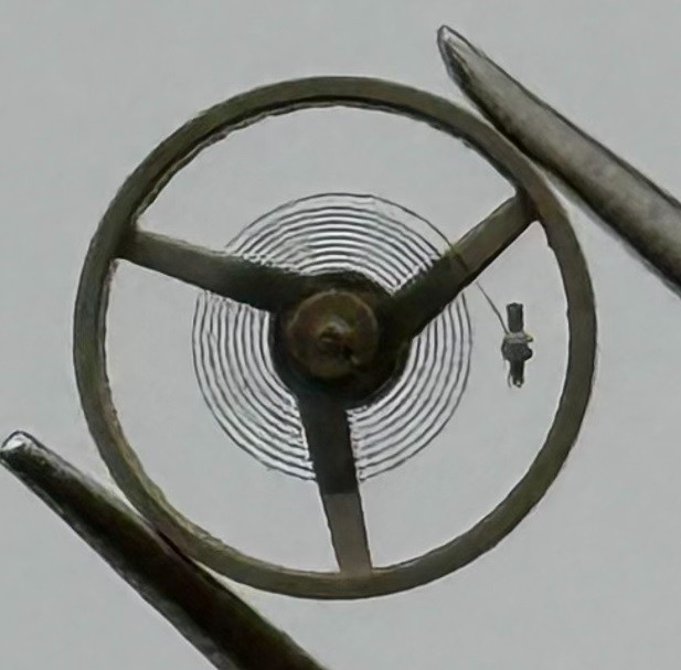 AS 1677 Balance Wheel Complete And Spring Renata 1414 M Watch Movement Parts NOS