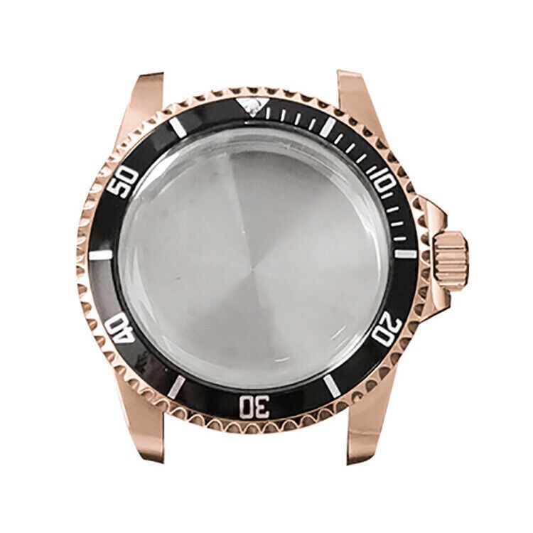 39.5MM Copper-Plated Stainless Steel Vintage Case Fit for NH35/36 Movement