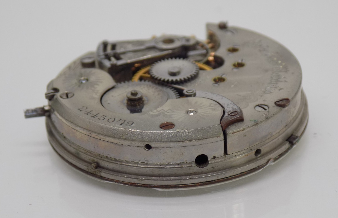 1887 RARE Elgin LADY FACE 15J Grade 50 Model 1 16s Class 17 Pocket Watch Moveme