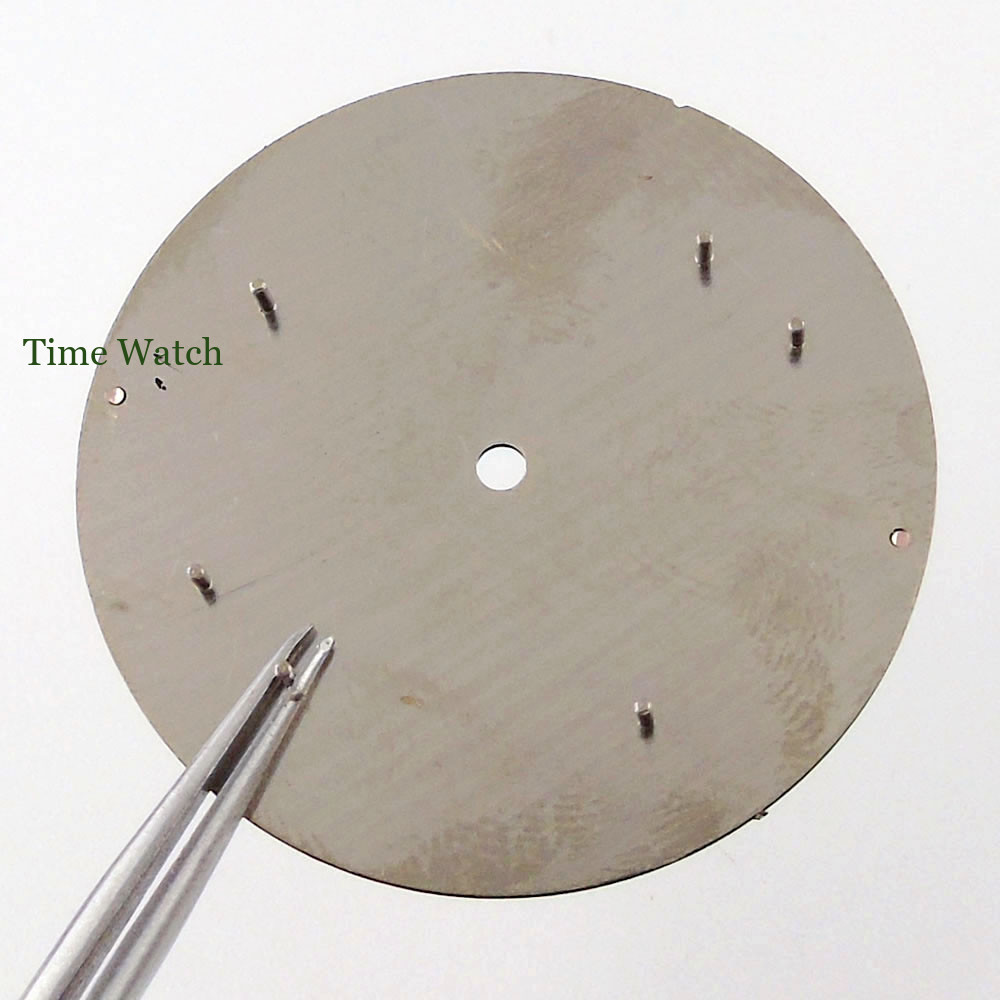 35mm California Watch Dial Black/Brown For NH35/NH36 ETA2823 Miyota8215 DG2813