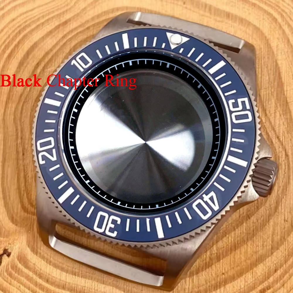 Titanium 42mm Tactical Frog 20ATM Dive Watch Case Sapphire Fit NH35 NH34 Ceramic
