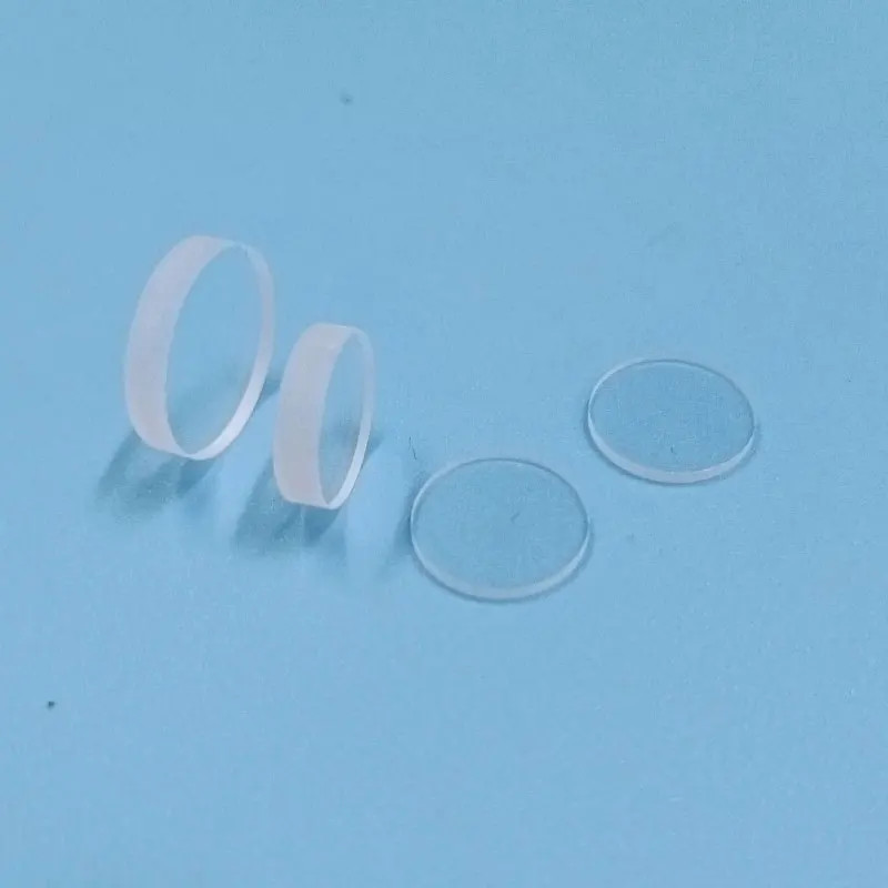 10PCS 11mm-17mm Quartz Glass Lens JGS2 Round Acid Alkali Temperature Resistance