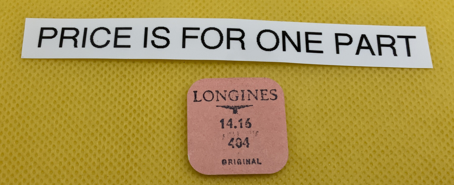 Longines 14.16 Part # 404 One Winding Stem. New Old Stock. (9A5)