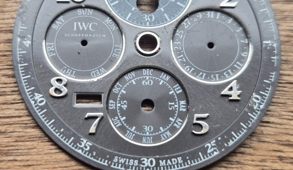 IWC Da Vinci Calendar Chronograph ref 392103 Dial 35.75mm