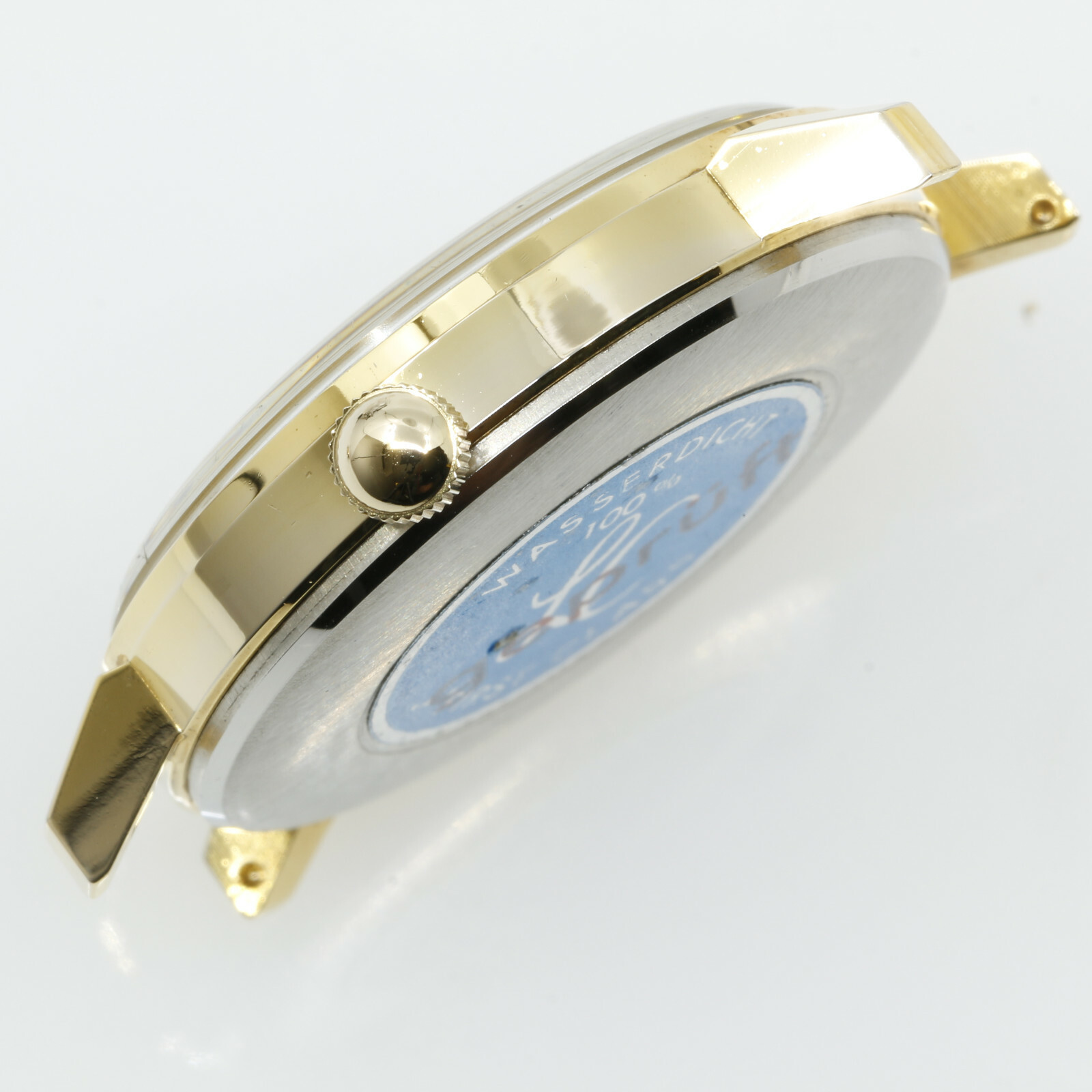 WATCH CASE S. STEEL Case back NOS it could fit ETA 2836-2, Antimagnetic