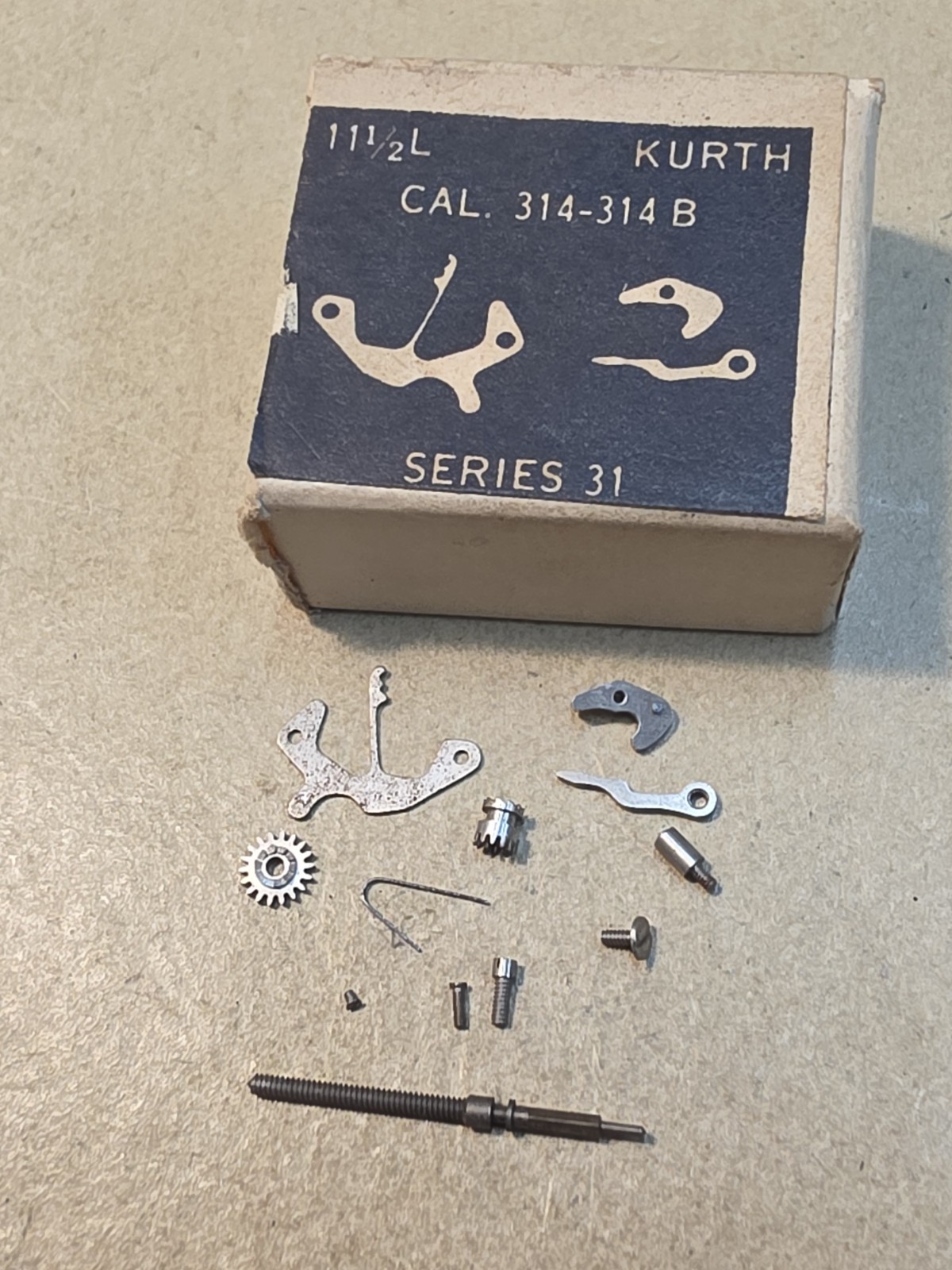 Small Lot Of Vintage NOS 11-1/2L Kurth 314-314B Parts Spares