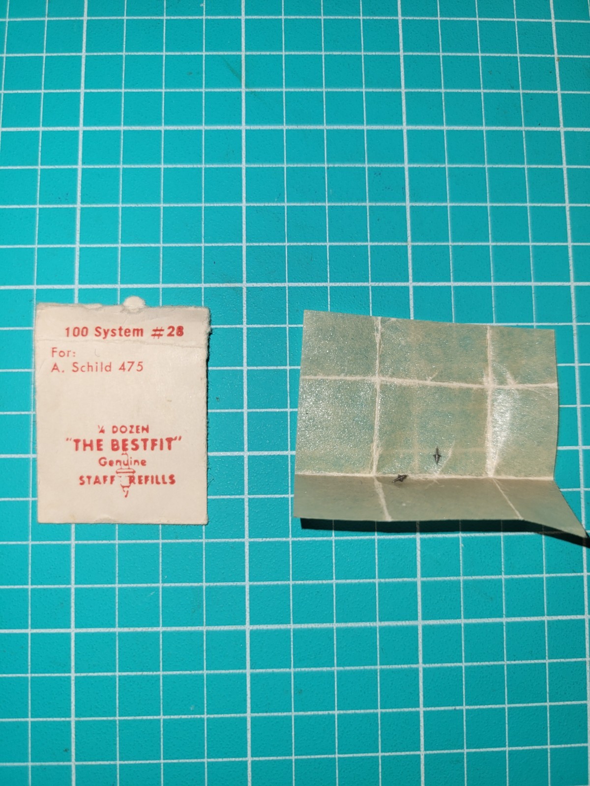 2 a schild 475 #28 staff refills