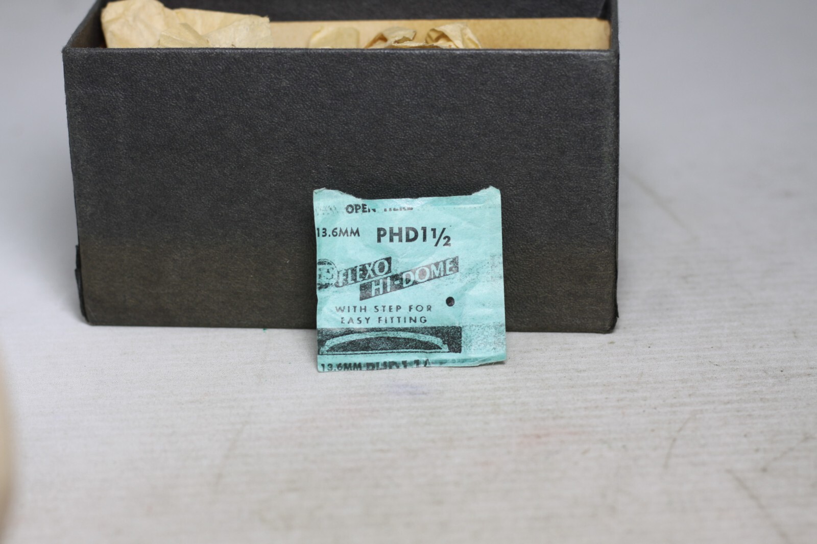 G-S Acrylic Super Quality Flexo Hi-Dome Watch Crystal PHD 1 1/2 13.6MM 53B