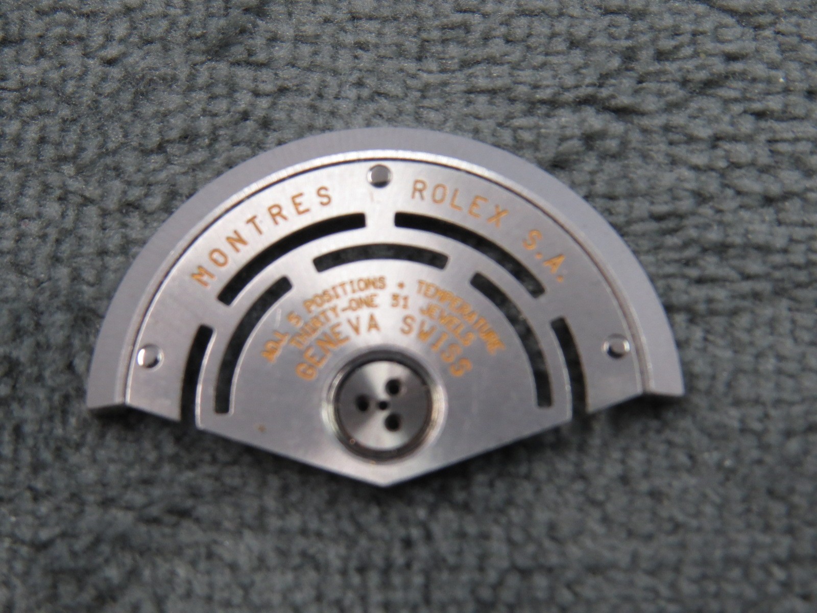 Rolex Authentic Automatic Oscillating Weight Rotor Caliber 4030 Chronograph