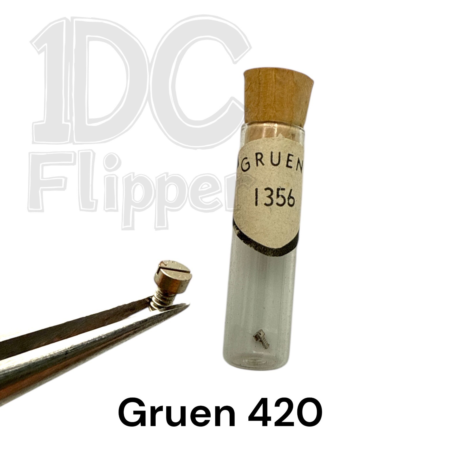 Gruen 420 PLATE SCREW 5110/405 Fits Gruen 405 to 426 Fits Multiple, Read List!