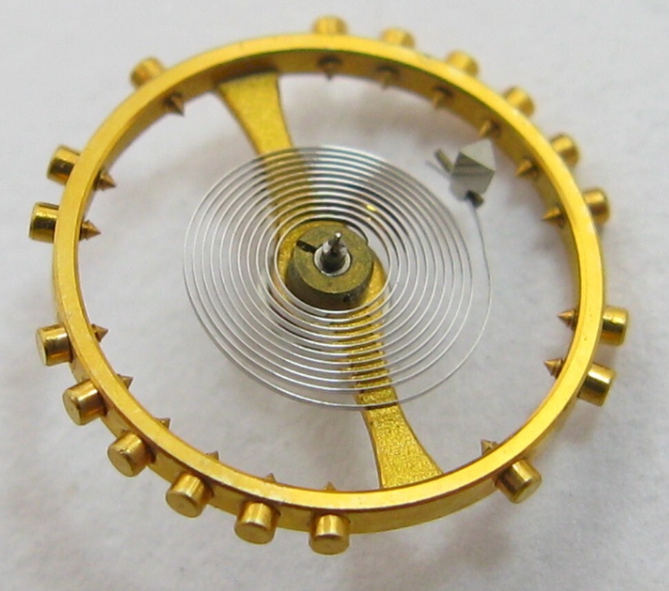 Longines 5LN watch part: complete balance wheel #721