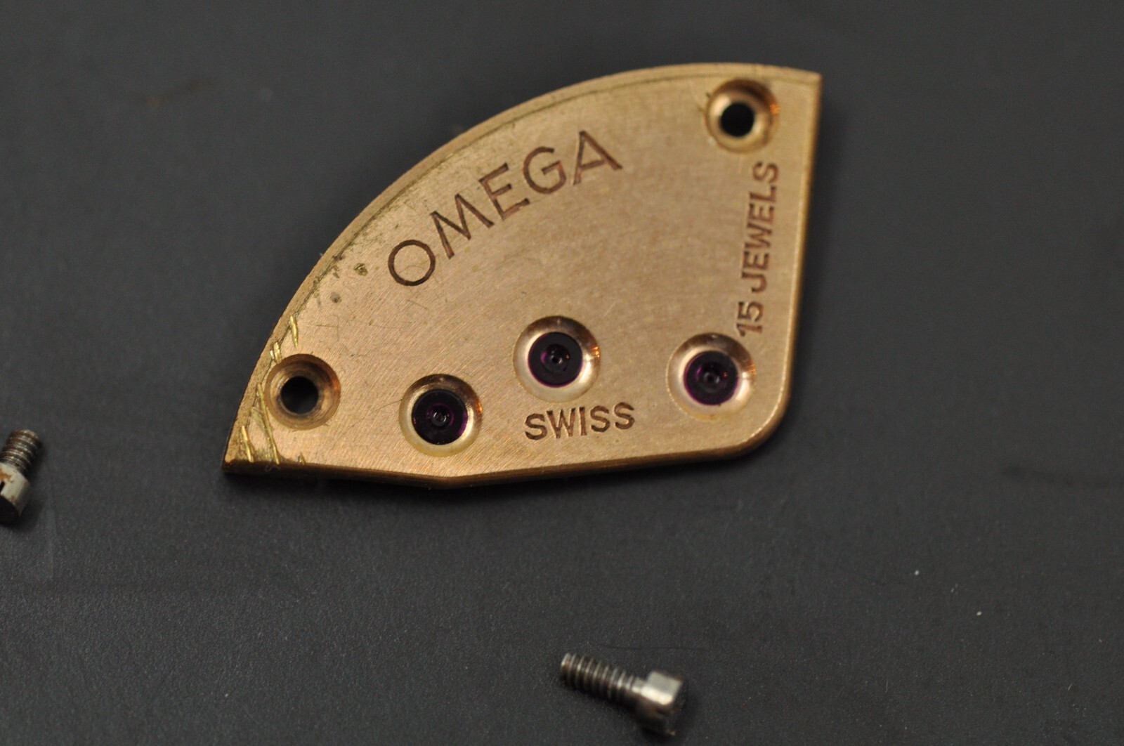 Omega 260-1003 train wheel bridge fits movement 260 265 30T2 30 30T1 30T2PC
