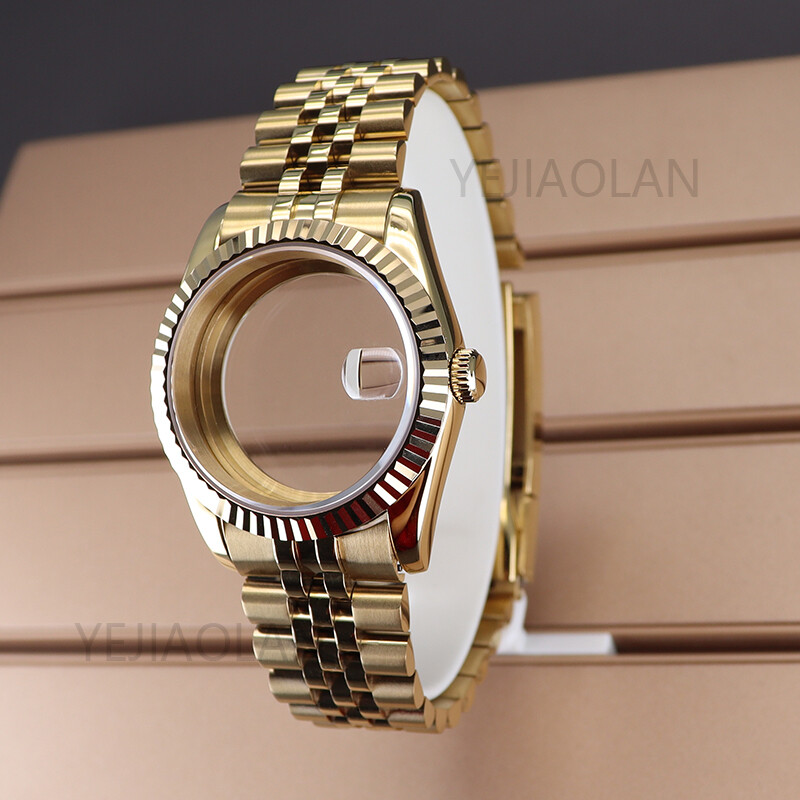316 stainless steel 36mm/39mm Watch Case nh35 Jubilee Bracelet For nh36 Movement