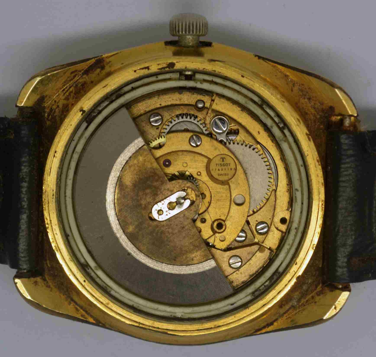 VTG TISSOT SEASTAR Gold Plated Wristwatch. Ref: 44669-2, Cal: 2481. For Repairs
