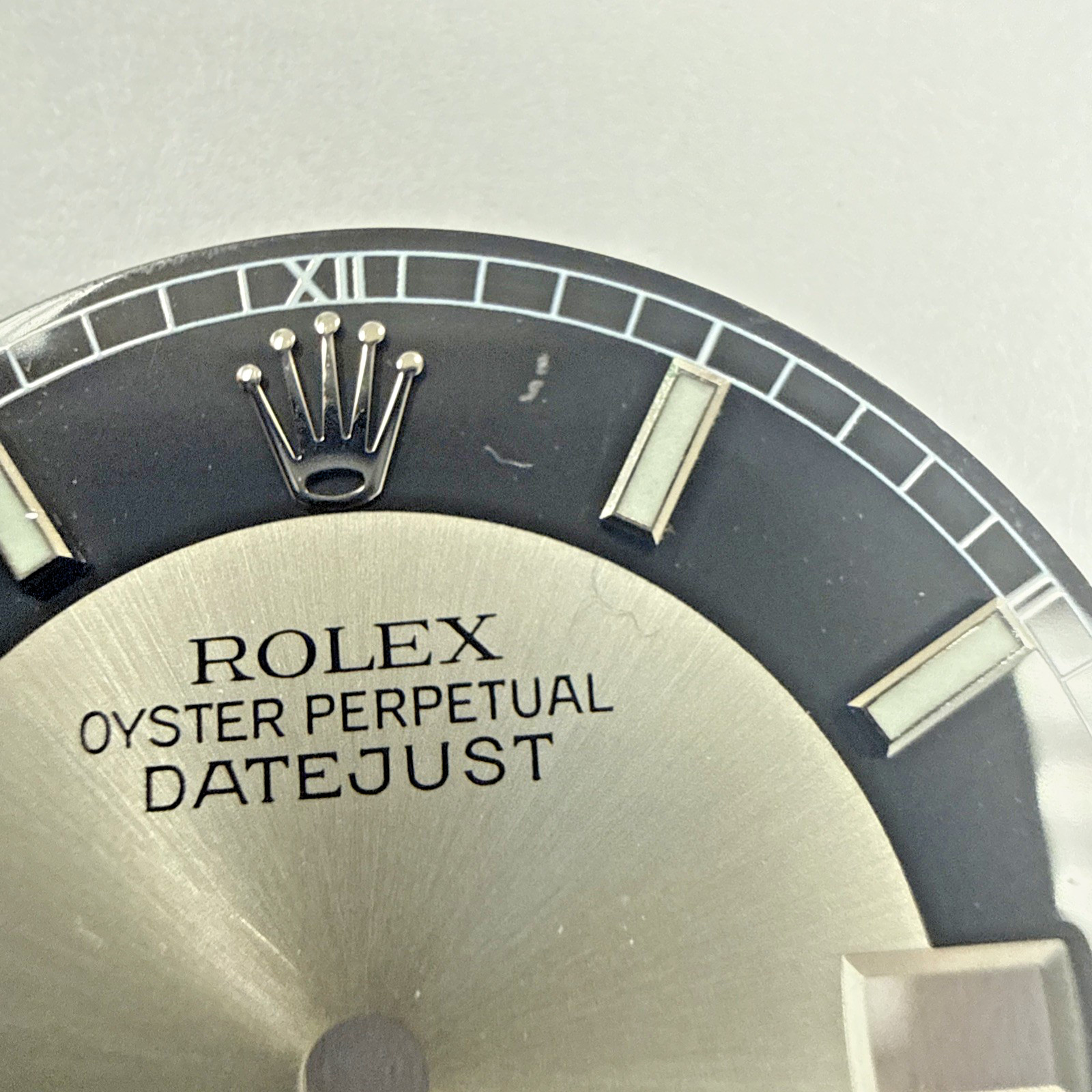 Rolex Datejust 36mm 116200 116234 16200 16220 Silver/Slate Black Bulls Eye Dial