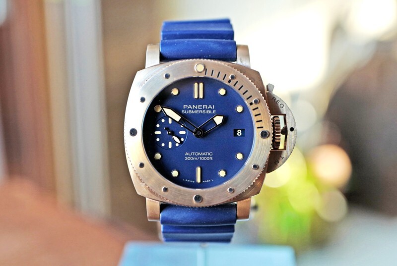 PANERAI PAM 1074 SUBMERSIBLE BRONZO AUTOMATIC DATE ABISSO 42mm PAM01074