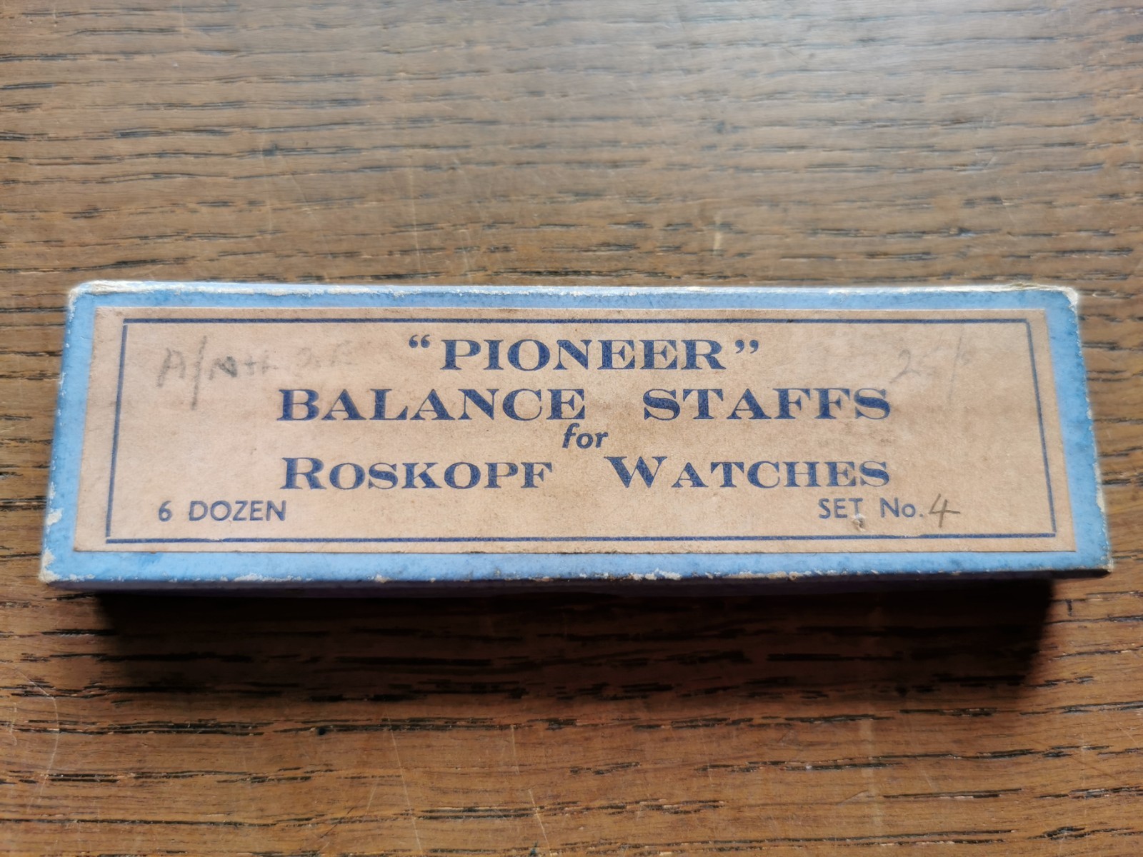 Roskopf Balance Staffs, New Old Stock, Watchmaker Parts #R800