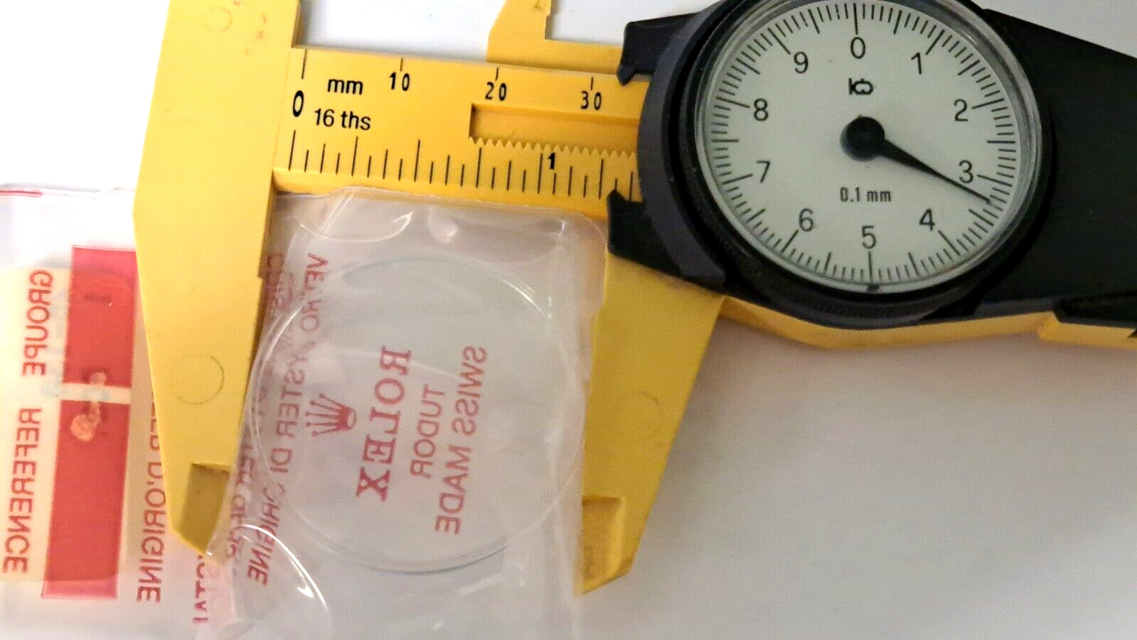 Original Rolex 25 130 Crystal Model 9420, 94200, 94300 New Sealed Package