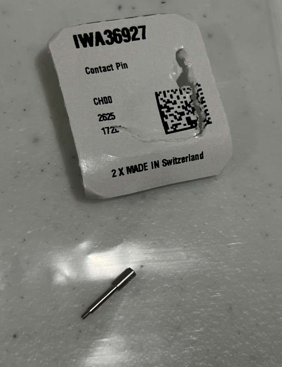 IWC Pusher Screw For Pilot Chronograph Authentic Original IWA36927