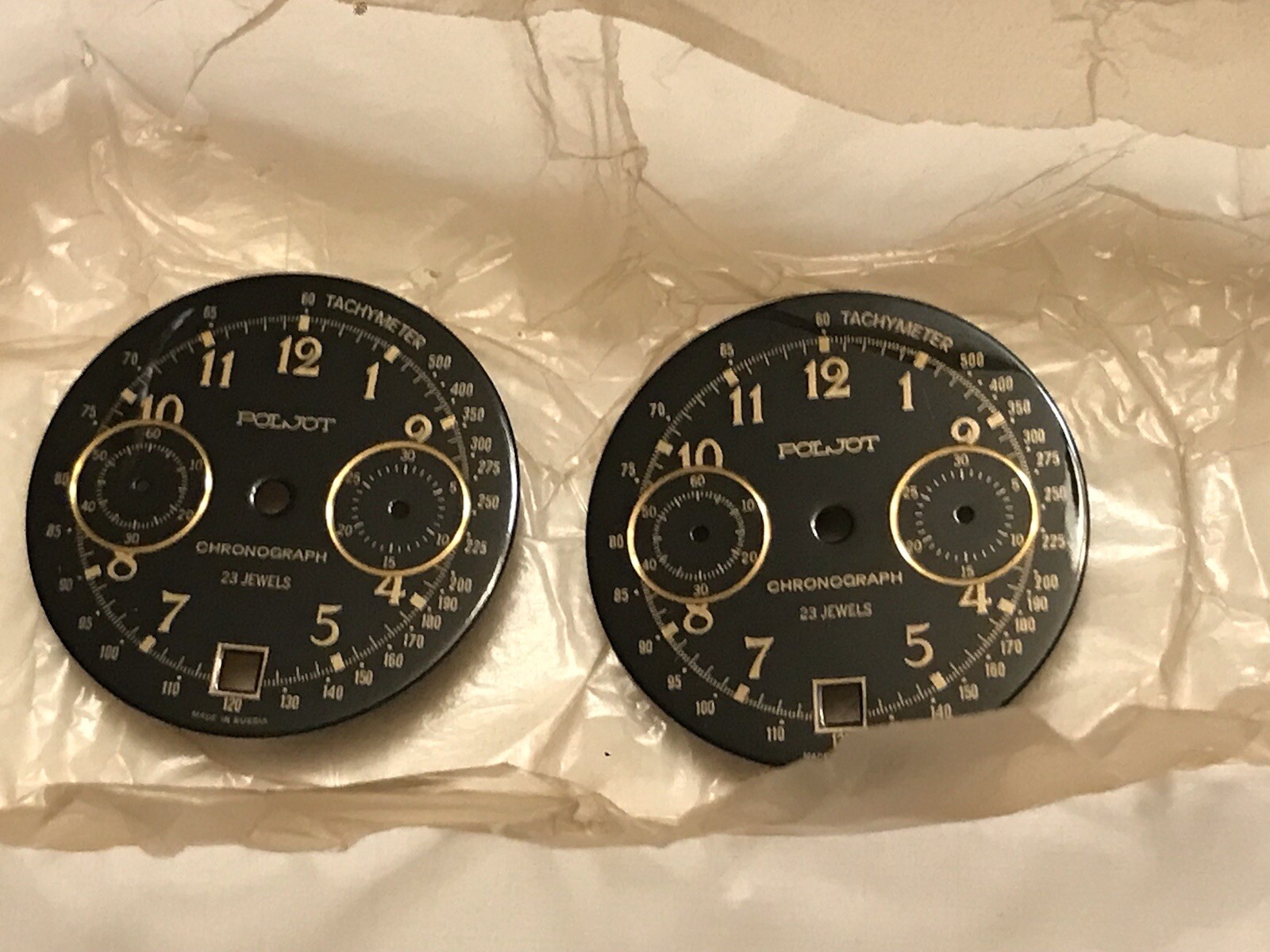 Poljot Dial (NOS) for 3133 Movement Chronograph