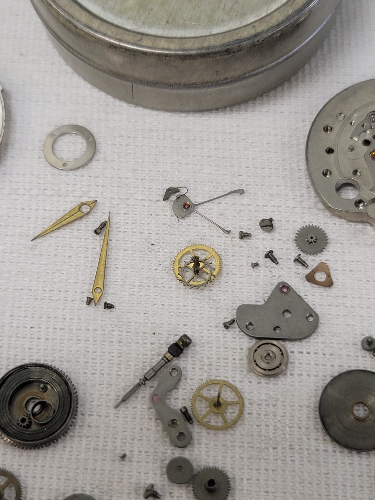 Seiko Sportsmatic Calendar 820 Sea Horse 17j Watch Movement Dial Part