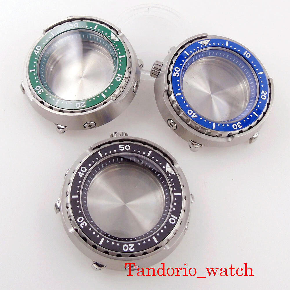 46.5mm For NH35A NH36A SKX007 316L Diving Watch Case Sapphire Glass High Quality