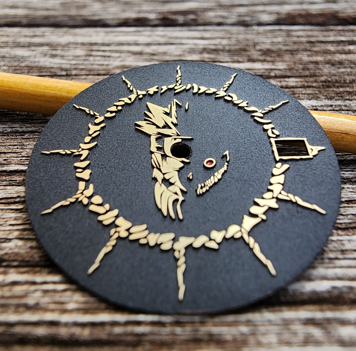 Custom-Made Laser Engraved Watch Dial | NARUTO – Order any designsize
