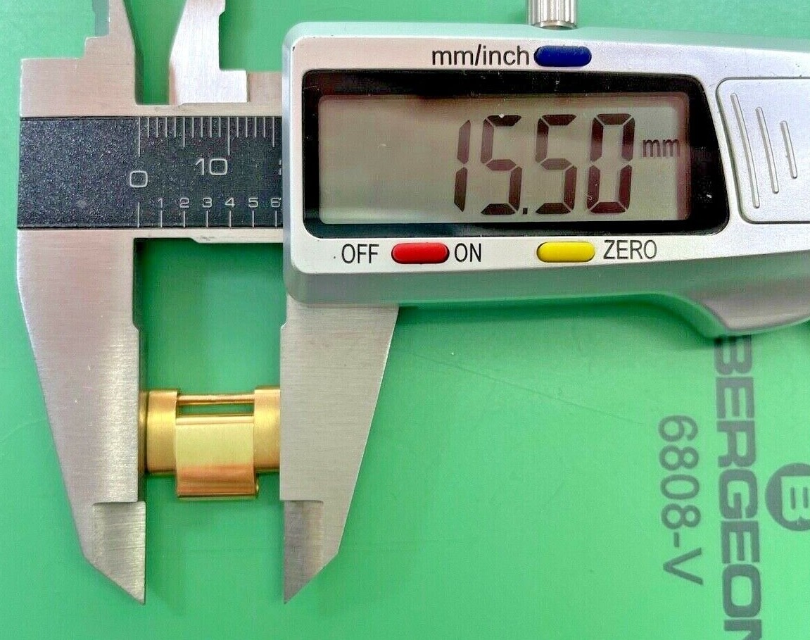 Rolex Oyster 18K GOLD JERSEY BRACELET MEN ORIGINAL used GMT SUBMARINER
