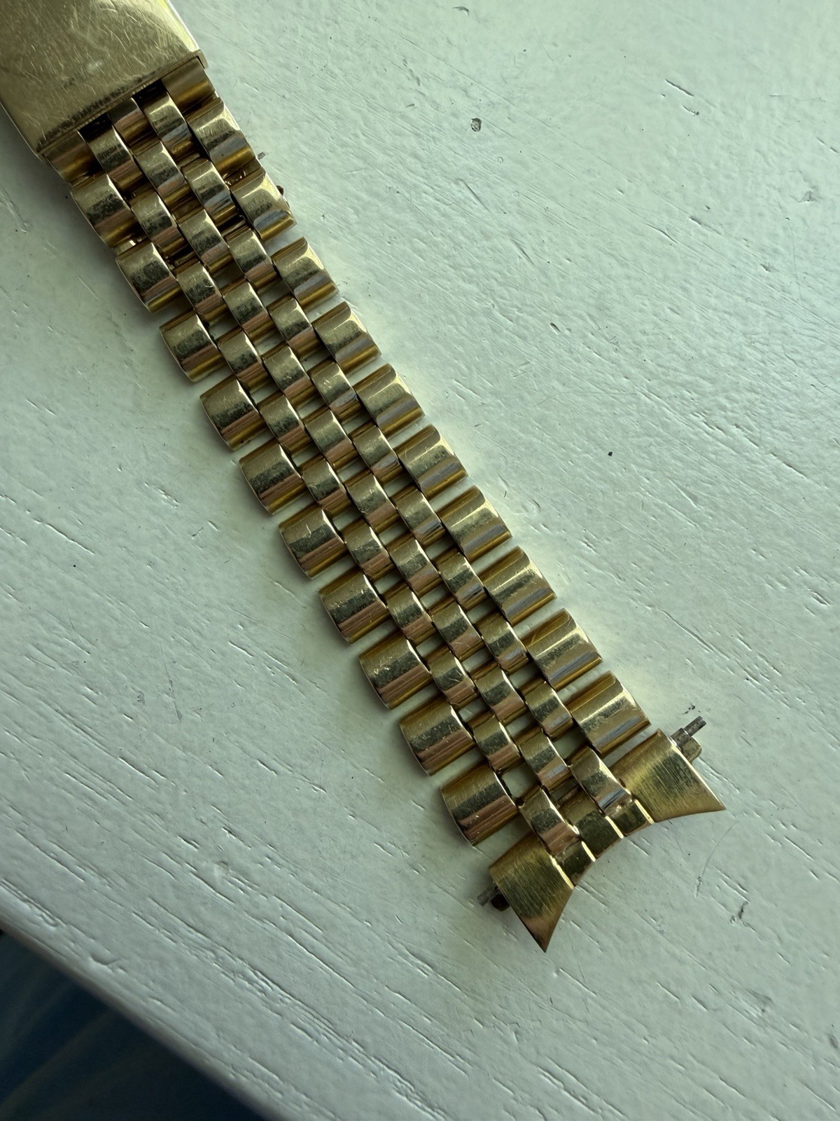 Vintage Rolex 14k Gold Swiss 6311 19mm Jubilee Bracelet Daytona 6265 6263