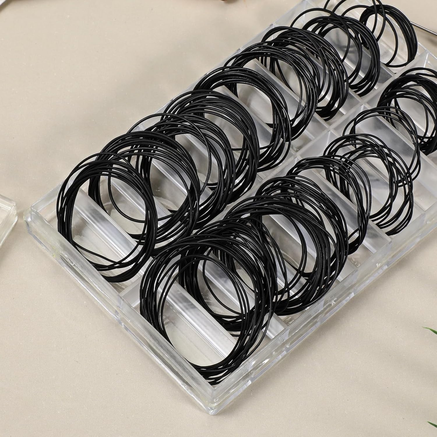 180-Pcs Waterproof Watch Gasket O-Ring Assortment, Rubber Sealing Rings Kit