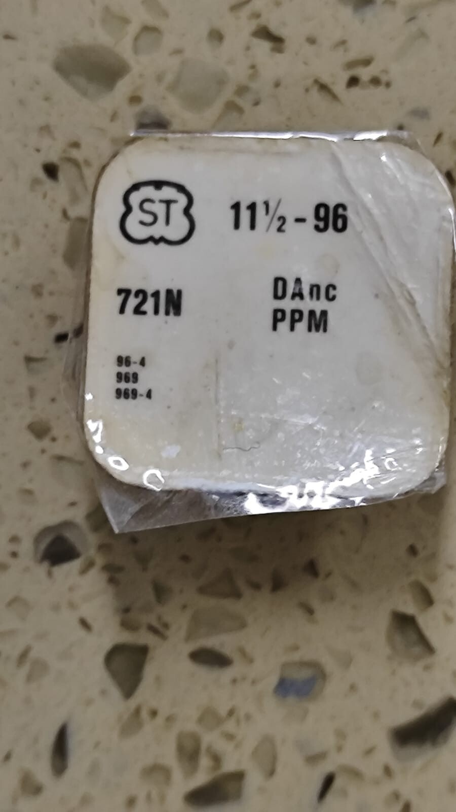 FHF ST Cal 96/96-4 Balance Wheel & Hairspring 721N 11-1/2-96 Swiss Watch Part