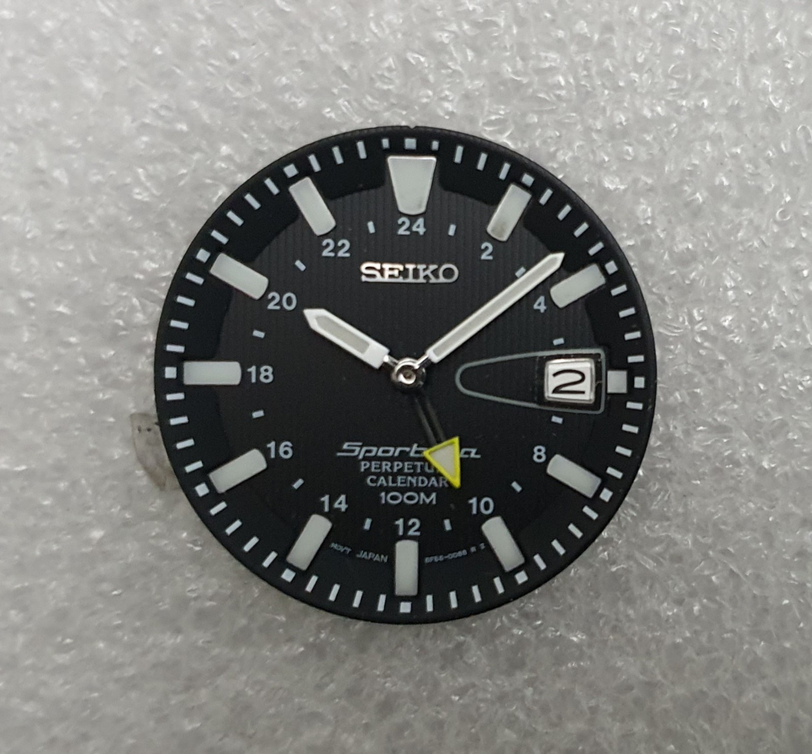 Genuine Seiko Sportura Perpetual Dial Part 8F56-00B8 R 2 Seiko Dial Part