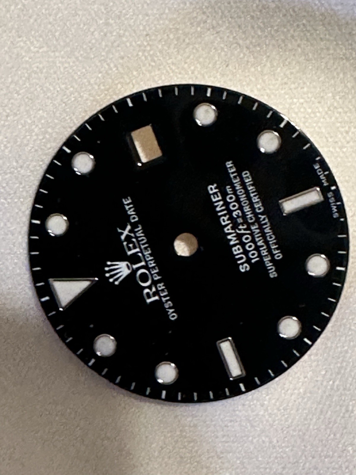 Rolex Factory Original Submariner Dial Ref: 16610 & Other
