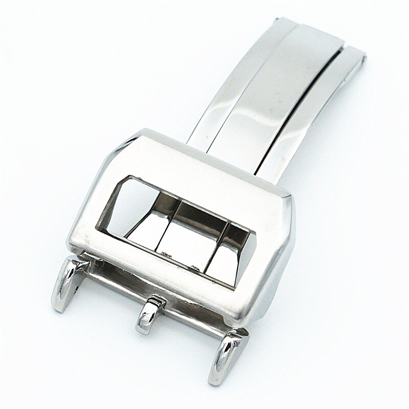 For IWC High Quality Stainless Steel Folding Clasp Buckle Watch Accessories 18mm