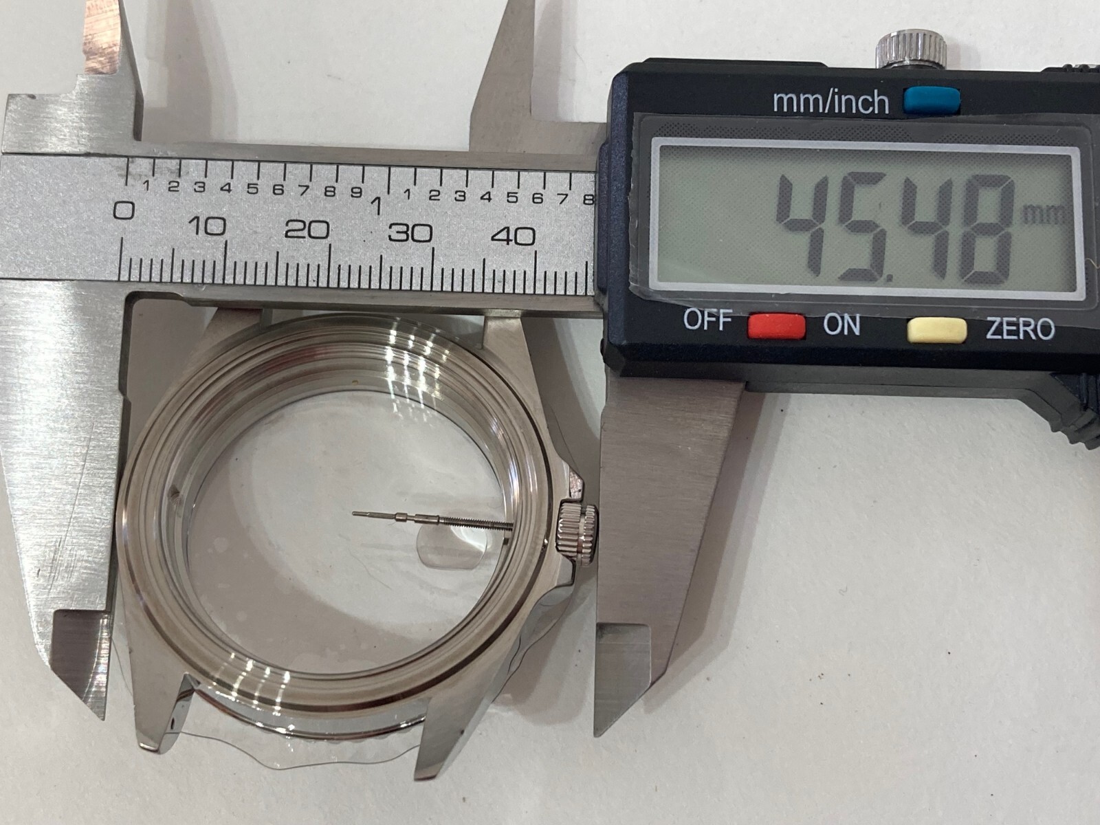 SPARE PARTS ACCESSORY STEEL CASE PHILIP WATCH CARIBE NEW.18