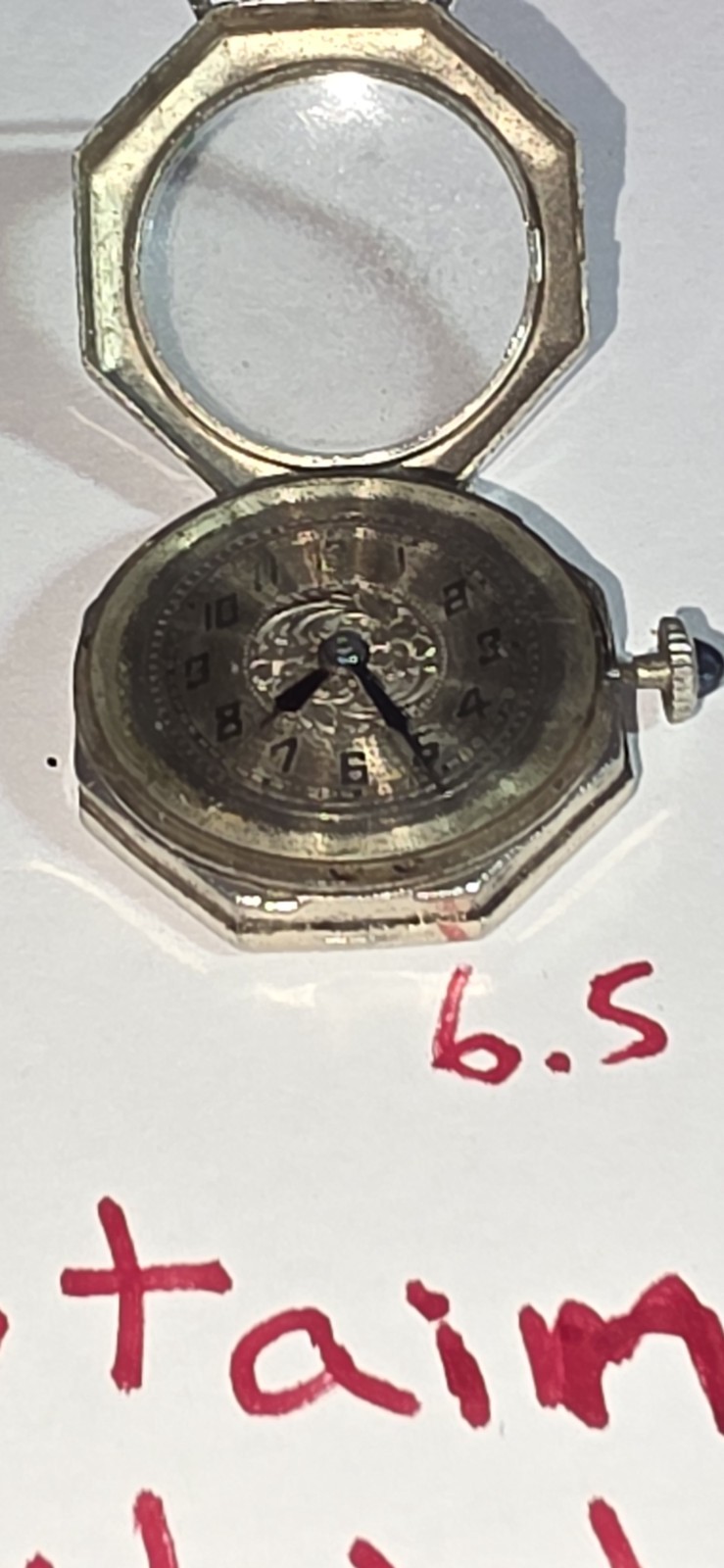 Fontain Wristwatch 14k Gold Rolled Plate Parts & 3 Bulova & 1 Geneva All Parts