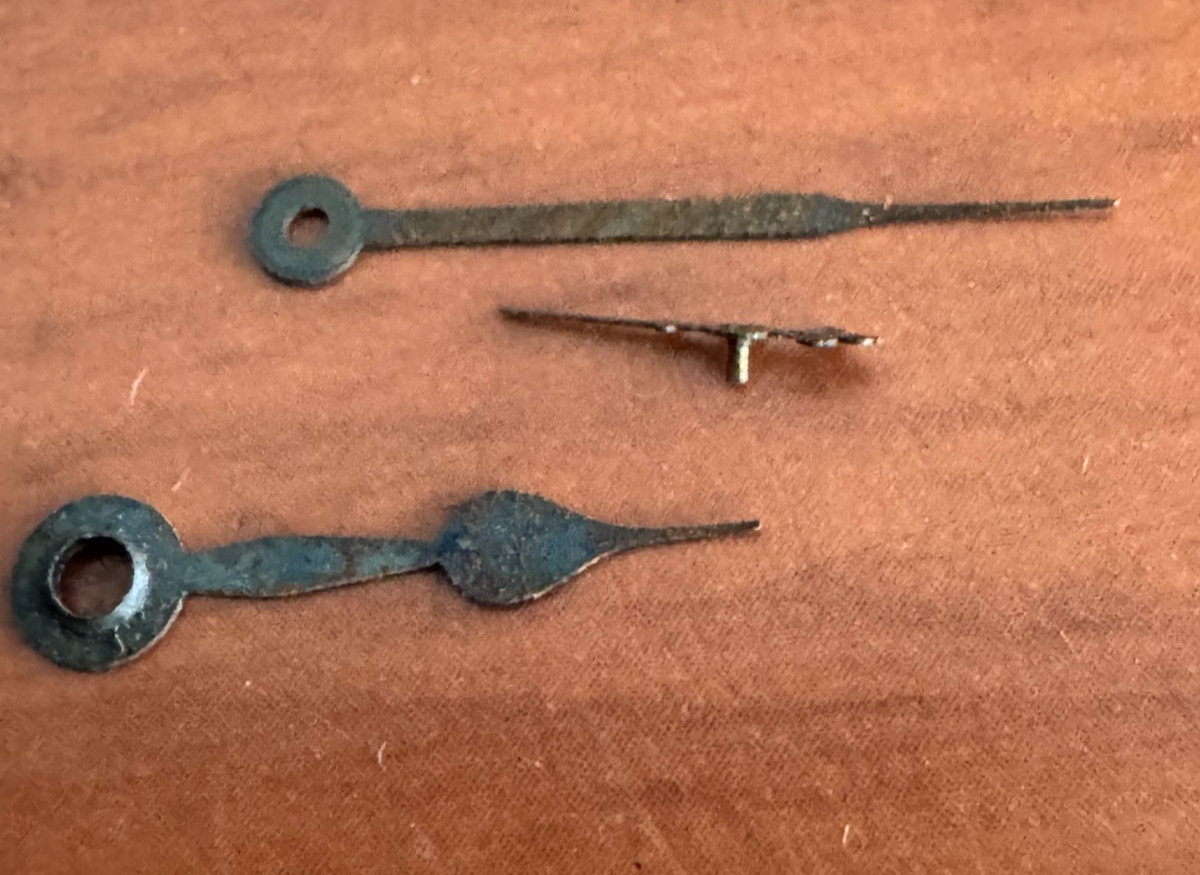 VINTAGE 16 SIZE WALTHAM 23J VANGUARD POCKET WATCH HANDS 3PCS
